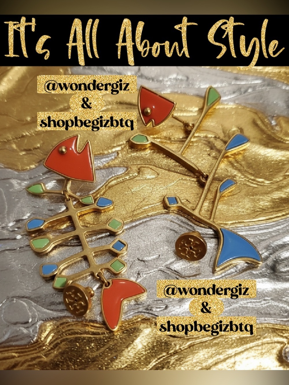🔥🔥Authentic Designer Earrings At Awesome Prices To Buy Now & Save Price Firm